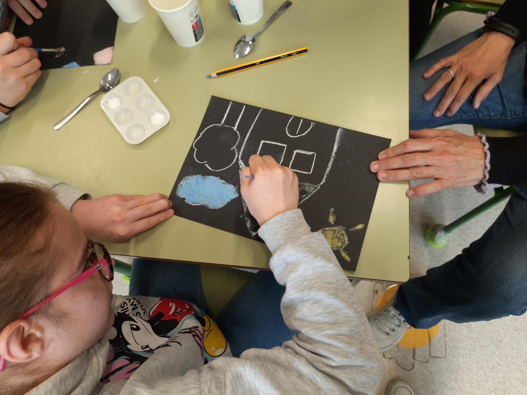 Taller sal de colores - Estructura